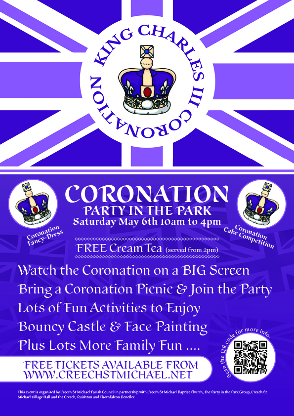 Creech St Michael Coronation Party May 6th 2023